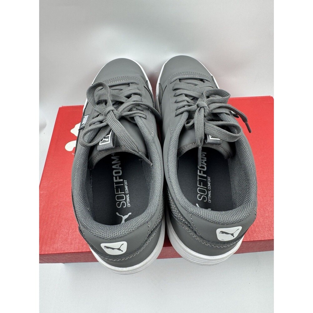 PUMA Men's Size 10.5 Skate Sneakers Lace-up Court Shoes, Gray - Picture 7 of 16